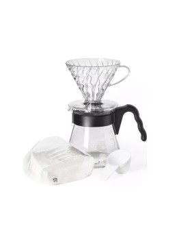 Hario V60 Kahve Demleme Seti “Şeffaf”