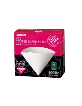 Hario V60 02 Dripper Filtresi Kutulu (100 adet)