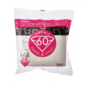 Hario V60 03 Dripper Filtresi (100 adet)