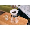 Hario V60 02 Dripper (Siyah Cam)