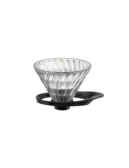 Hario V60 02 Dripper (Siyah Cam)