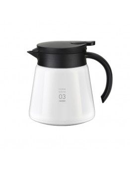 Hario V60 03 Yalıtımlı Paslanmaz Servis Sürahisi Beyaz (800)