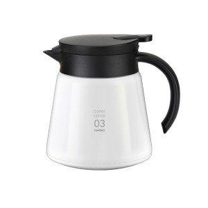 Hario V60 03 Yalıtımlı Paslanmaz Servis Sürahisi Beyaz (800)