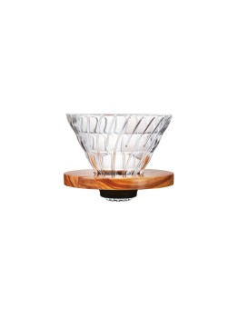 Hario V60 02 Cam Dripper Olive Wood