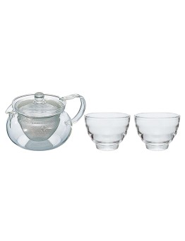 Hario Cha Cha Kyusu “Maru” 450ml 2’li Bardak Seti